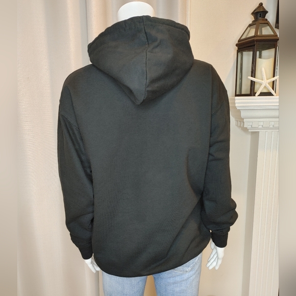 Just Hoods By AWD "TRAIN TO IMPROVE COMPETE TO WIN" Midweight College Hoodie, M - Picture 4 of 7